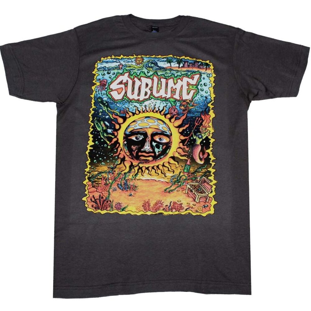 Sublime Under The Sea Mens T-Shirt Charcoal